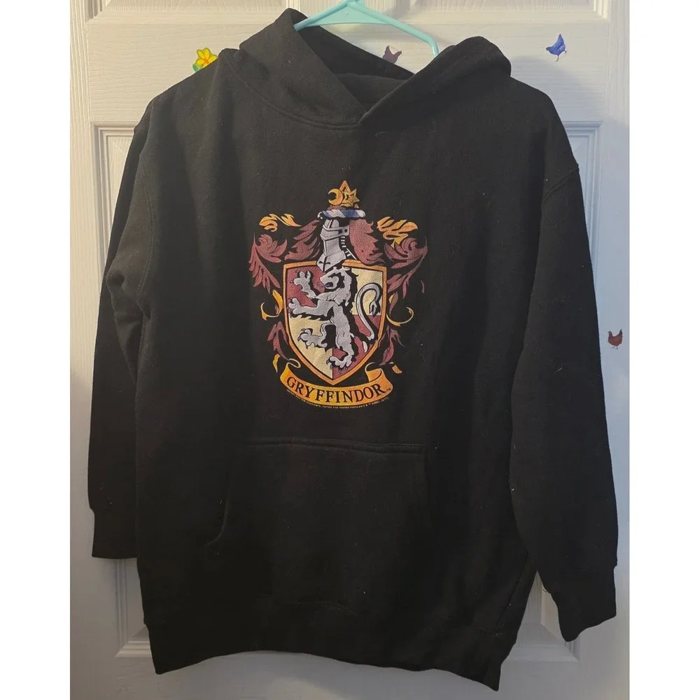 Harry Potter Gryffindor Youth Hoodie Sweatshirt‎ Size YXL Black